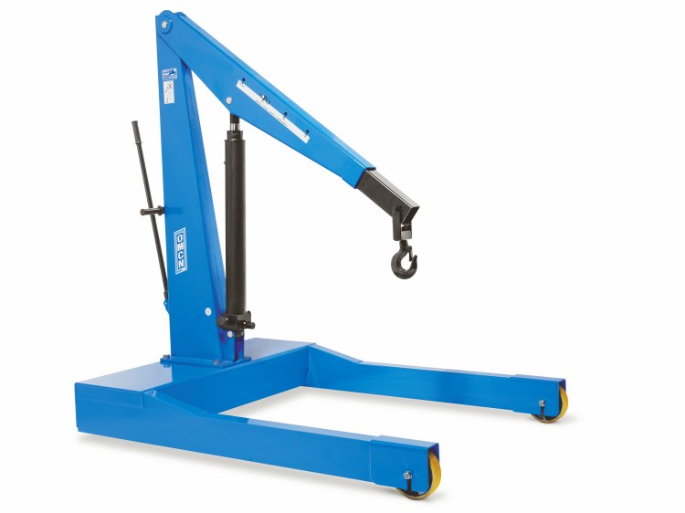 Trolley hydraulic cranes